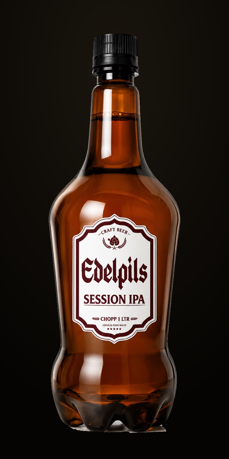 Garrafa Edelpils Session IPA — chopp 1 litro